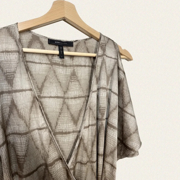 BCBGMaxazria Holden Wrap Dress - Picture 7 of 7